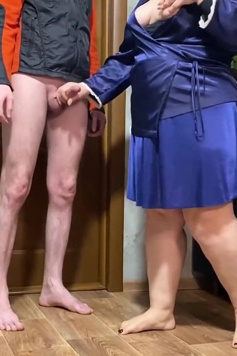 Mature Stepmom Masturbating Doggystyle - My Dream Came True!