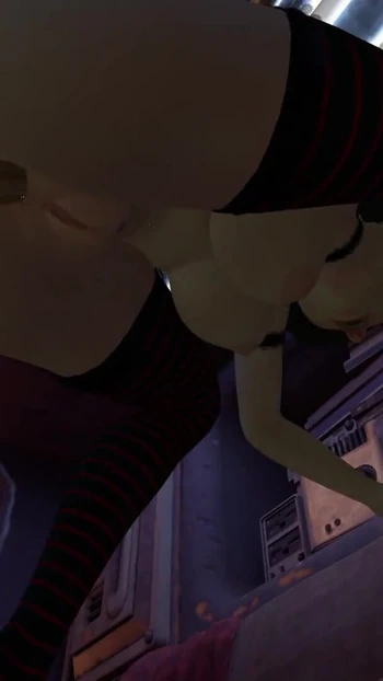 Captivating moment from "Fucking Auntie Cass l Big Hero 6 Hentai Parody"