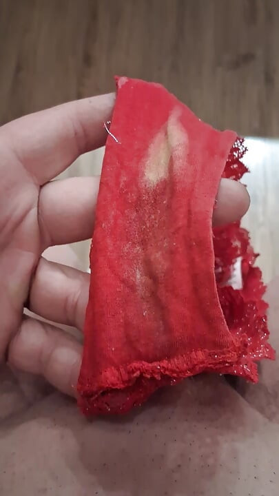 Corno pego submissa esposa gozando de calcinha