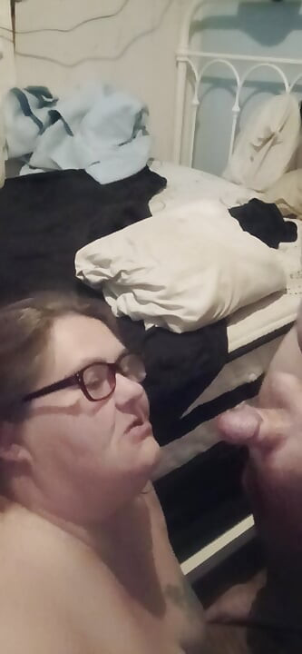 Cum all over my glasses