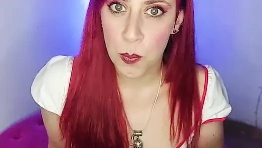 Peluit pendek meminta la enfermera gauchita untuk pendapat profesionalnya! JOI Sph Argentina