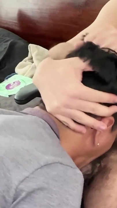 His Fetish Is That I Suck His Cock with My Glasses on