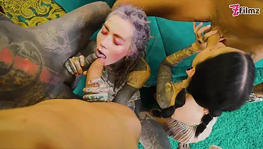 Anukatzz и Morea занимаются оргией