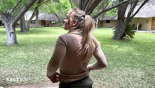 A playful arrival in Africa