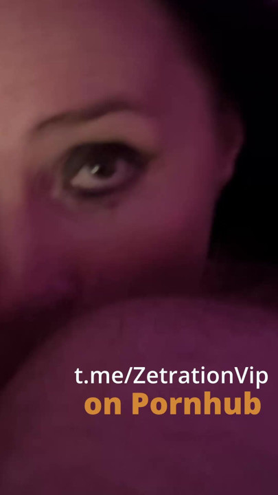 She licks his ass deeply, greedily - her tongue works, her eyes close, then look straight.
Drooling, breathing, total immersion.