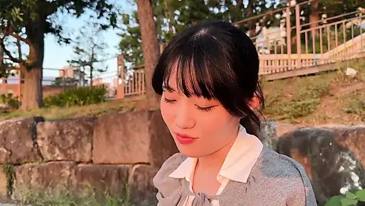 Miku (22), an undeveloped woman with zero dating experience and only male experience in P activities, a naked P activity woman [Confirmed to become a sex buddy → a girl]