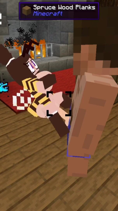 Key moment from "The Jenny mod Fapcraft Minecraft - Exploring animations for Bee girl and having fun in fucking her"