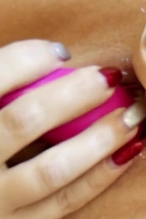 Fuck Dildo Her Wet Pussy, Show Close-up