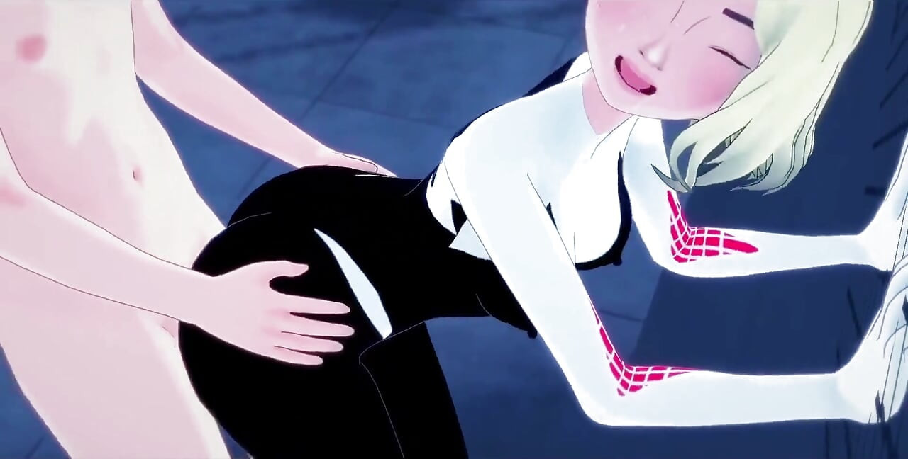 Femeia păianjen Gwen Stacy se fute | Film complet pe Ptrn Fantasyking3
