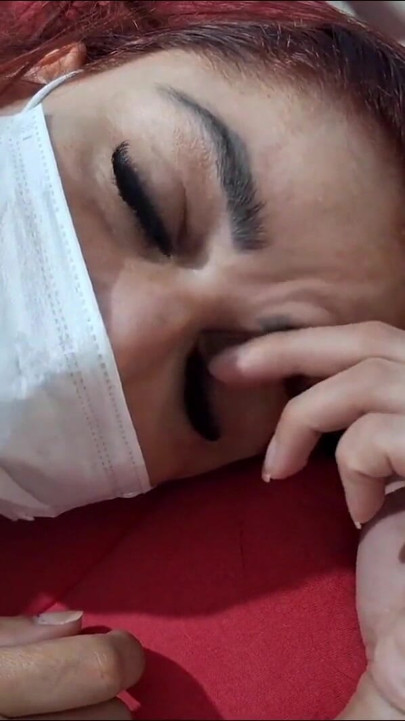 Roommate came home from the party tired and lay down anyway! | Clip 1