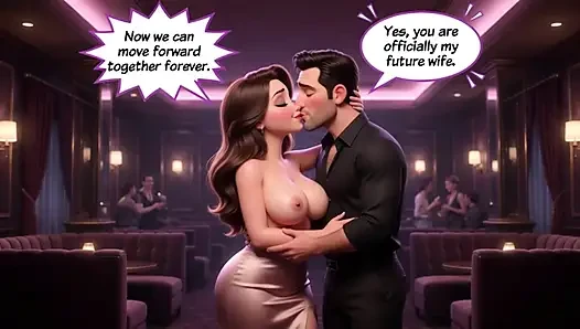 Rekonsiliasi dan Malam Klub Swing Pertama yang Menyebabkan Pernikahan Terbuka (AI dihasilkan)