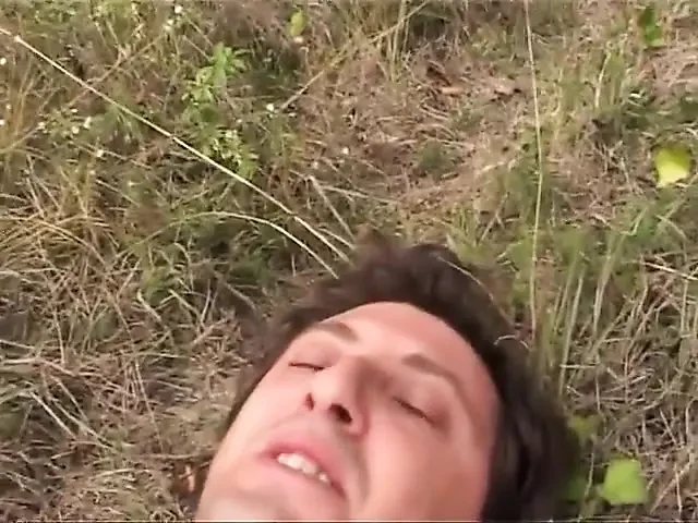 She gets an amazing fuck outdoor