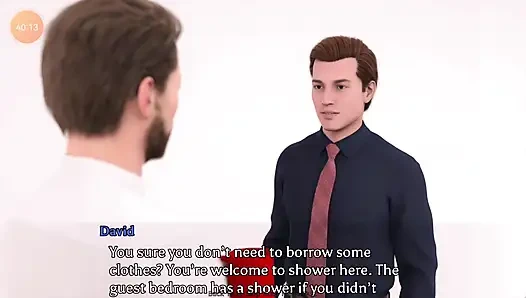 Идеальный брак No8 Крис и Энн болтают в постели.