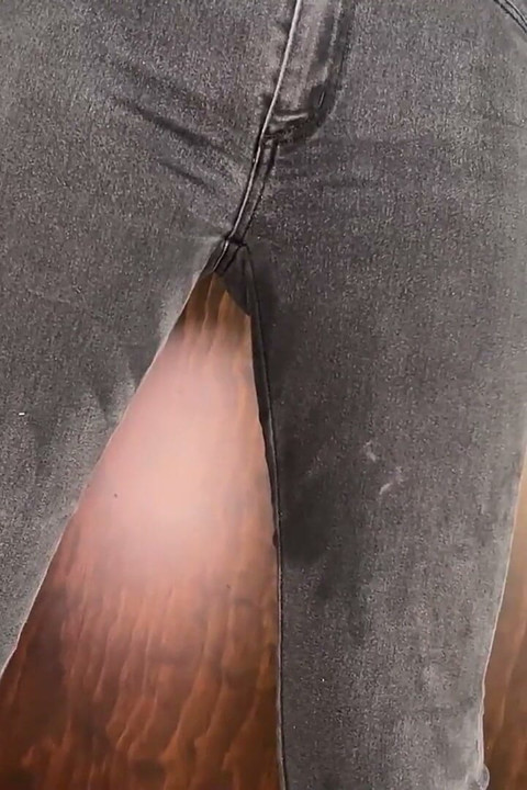 Wetting My Jeans for Step-stepdaddy's Cash