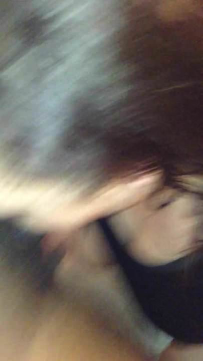 Sucking my dick in the bathroom