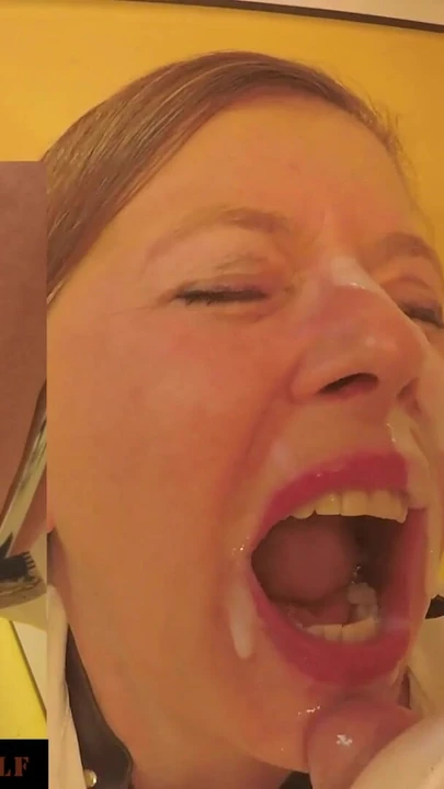 Iconic moment from "Huge load of cum in mouth and face of the Little Sunshine MILF"