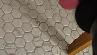 Massager in the shower
