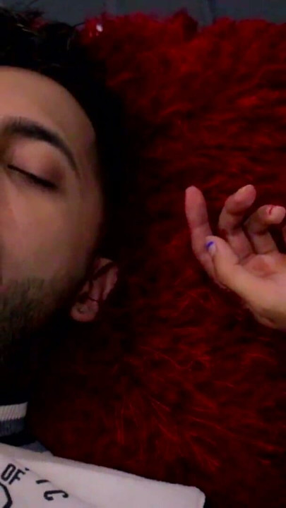 Camilo Jerking Off Inside A Condom, Filling It With Cum, And Then Eating His Cum From It. | Clip 2