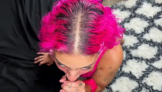 Nali Marie Gives Sloppy BJ and Gets Fucked by Big Dick