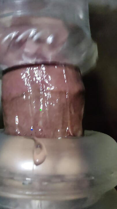 Close up wet blowjob masturbation 2 with cock ring