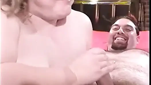 Curvy Blonde MILF Drenched in Cum by Multiple Men