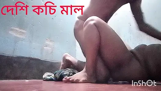 Bengalische nas kommt so viel wie sie will, allein und raus und drückt dann ihre milch raus.