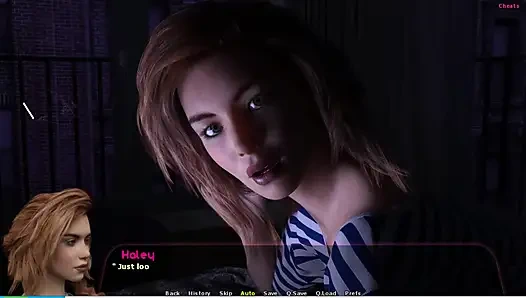 Haley Story #16 - Haley and Johannes went temping bowling...Johannes spanked Haley's ass then fucked her