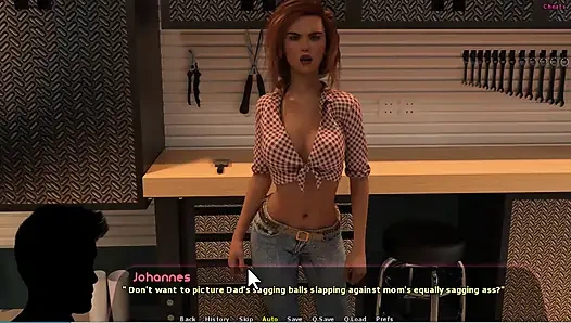 Haley Story # 11 - Haley gab johannes einen fußjob in der badewanne ... Diane und Johannes hatten einen Moment.