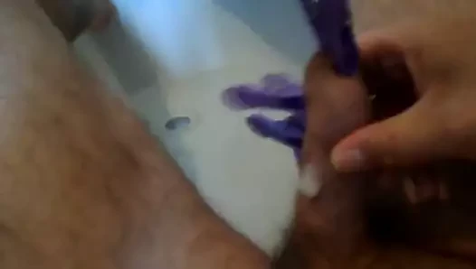 sabitlenmiş horoz masturbasyon yapmak mastürbasyon kapalı içinde the banyo