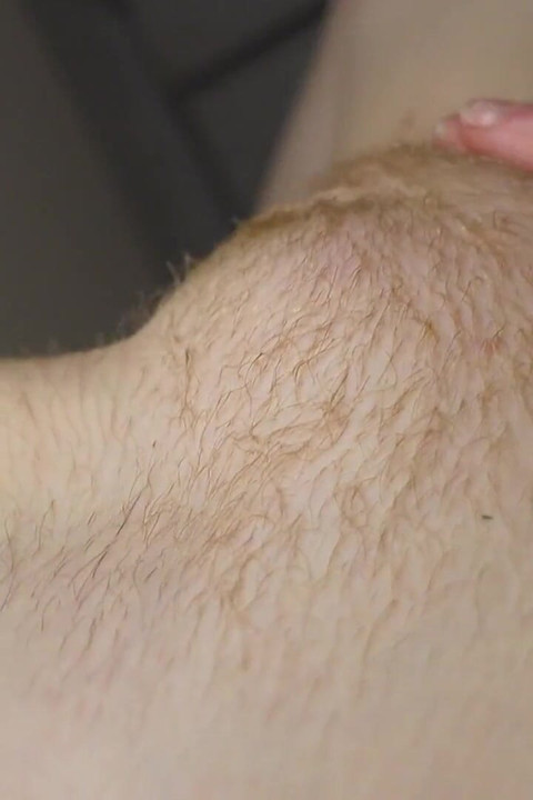 Massaging My Big Hairy Mound