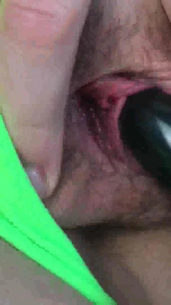 Thrilling moment from "Extreme close-up. Multiple orgasms. Adult toys. Throbbing clitoris. Creampie."