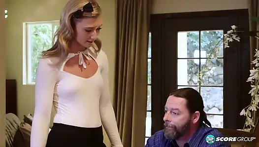 April Aniston lässt den freund ihrer stiefmutter sie in den arsch ficken