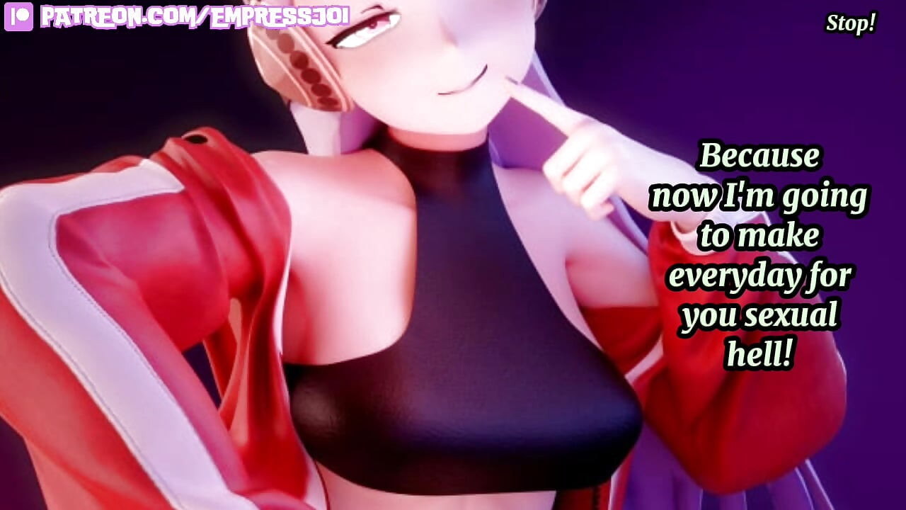 Femdom Hentai JOI: Humiliated By Gold Ship And Her Feet