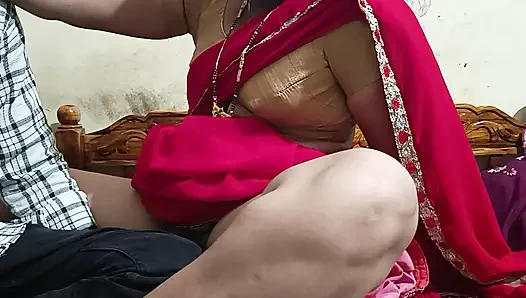 My Horny Neighbor Aunty Seduces a Young Man Fucking with Young Boy Telugu Voice
