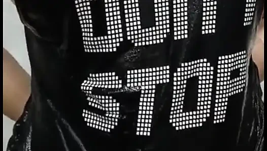 Dressing in clothes in the shower should squirt