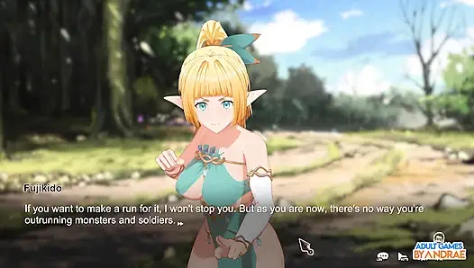Kaç, elf ninjam! 3 boyutlu oyun bölüm 1
