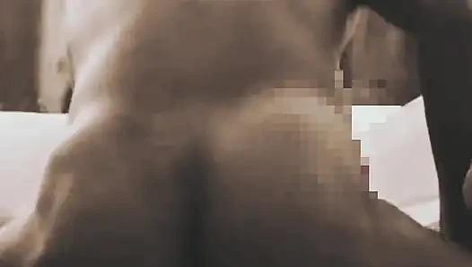 When husband is horny and the wife is wife, he fucks his gay lover