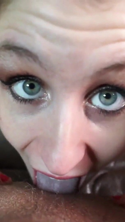 Pixie Tattooed Blonde Newbie Messy BJ Thirsty Finish Now! | Clip 1