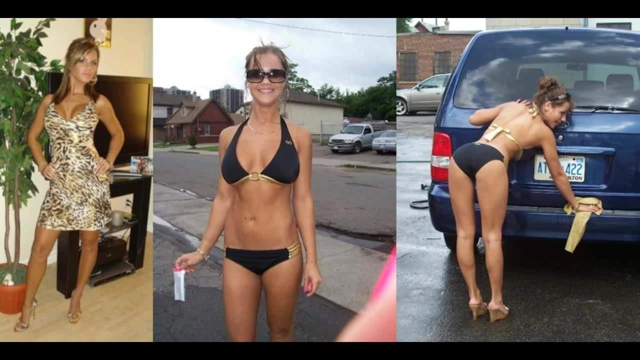 Sarah kantorova penari telanjang menunjukkan beberapa pantat bikini yang serius