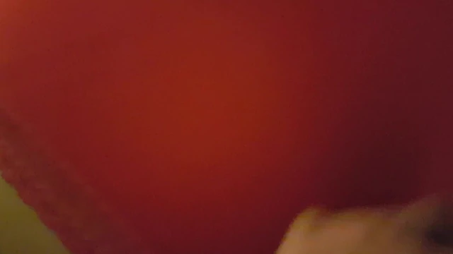 Semi ruined orgasm over wife's arse.