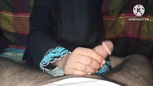 village Muslim abnormal video real cheating on husband and romantic affairs making home