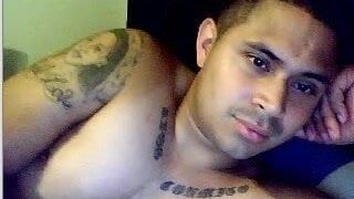 Přichyceni Miami Latino Tattoed Jerkoff