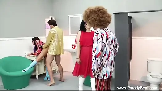 Пародия XXX не Ангелы Чарли