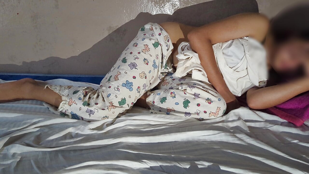 Indian Stepmom Visited by Stepson at Night