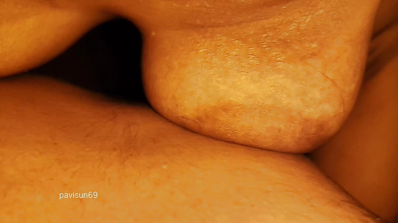 Sweet wife bigg boobs pussy fucking