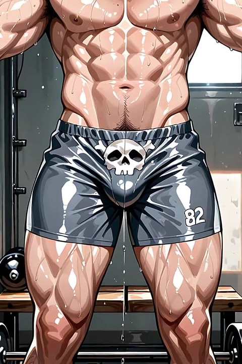 Ai Men com Enormes Músculos