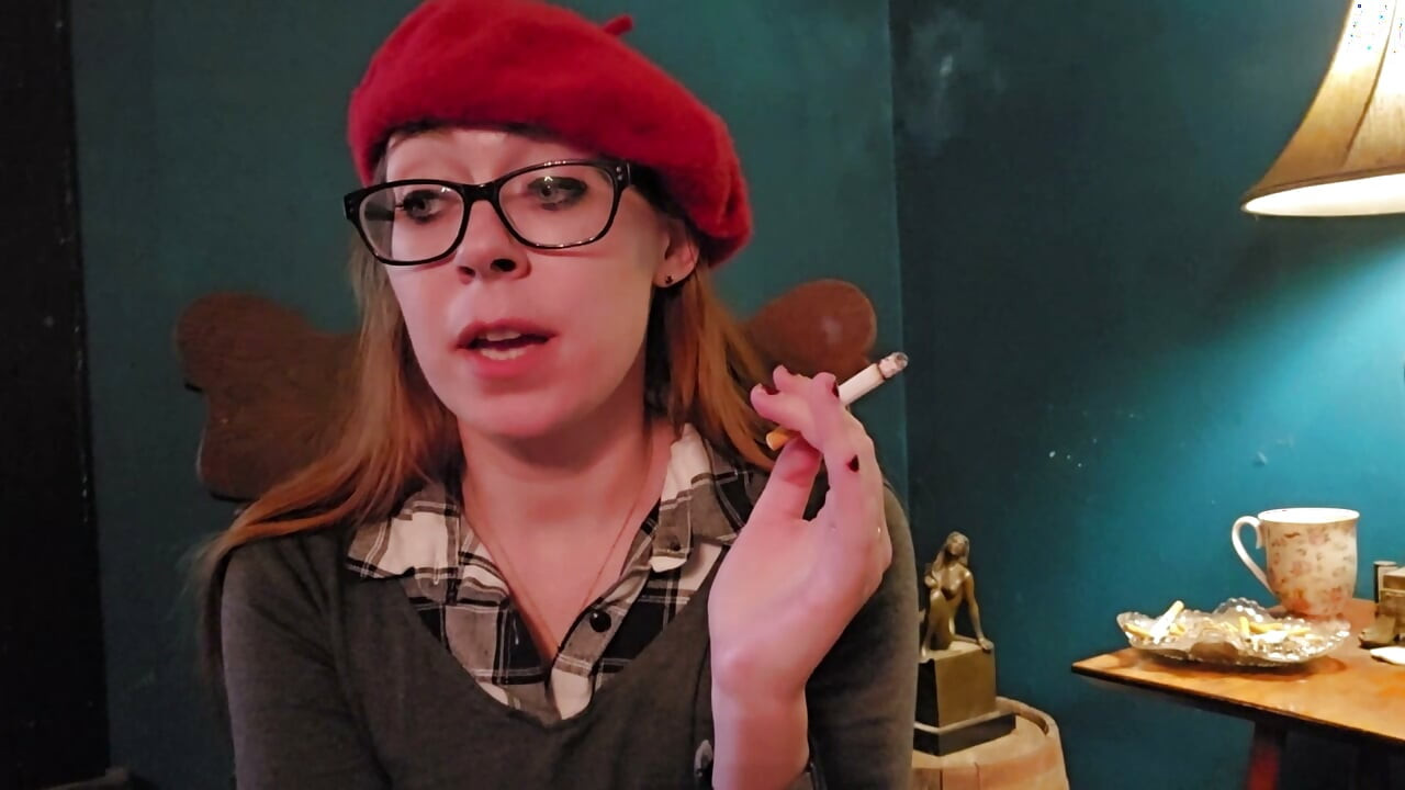 Ms.Thrope Smokes and Rants about her love of smoking fetish