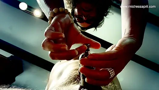 Dominatrix mistress April the ceremony