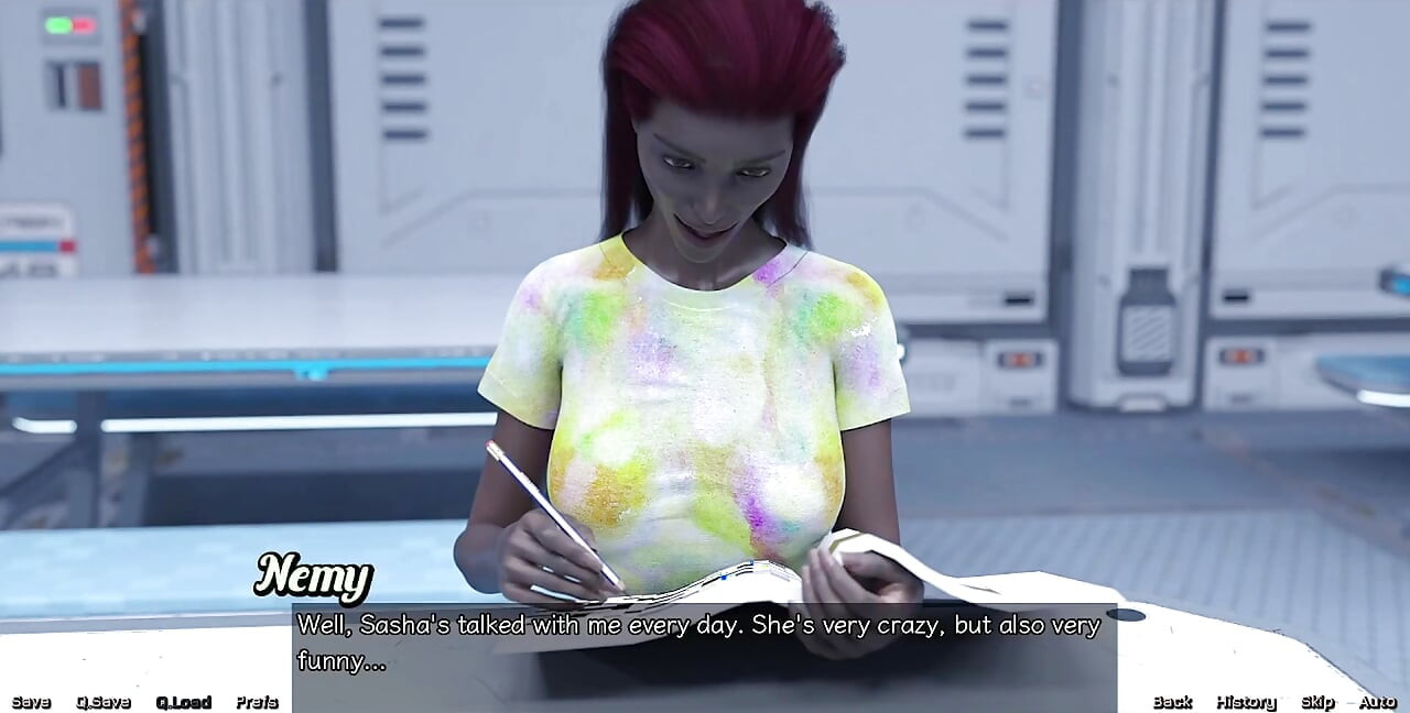 Stranded in Space - First Step with Married Ebony MILF