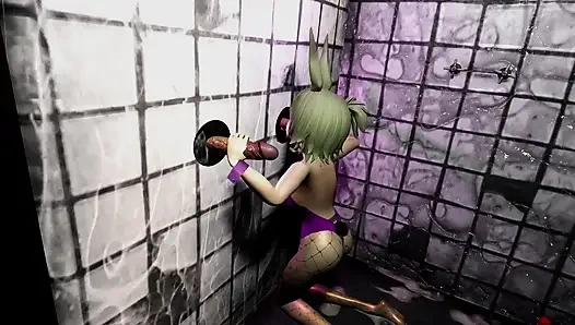 After Hours Dirty Shower at the Office